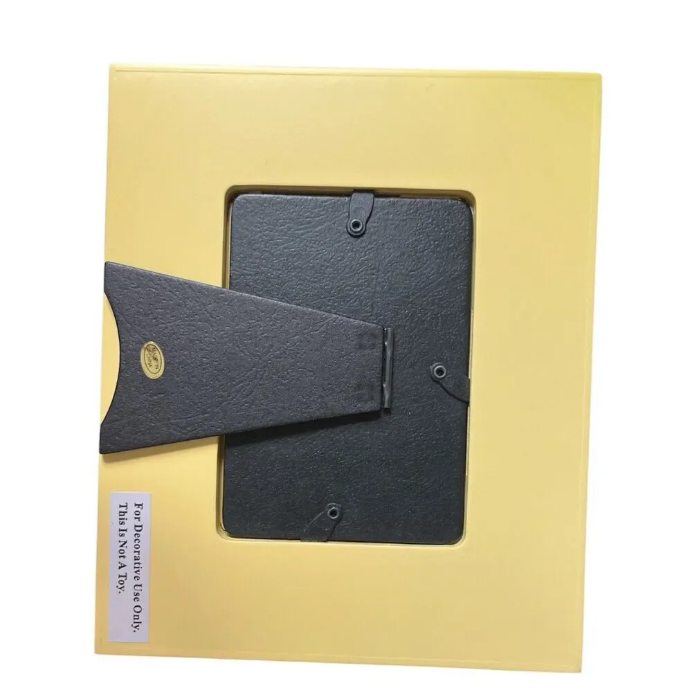 Pottery Barn Picture Frame Kids Baby Star Yellow 3.5 x 5